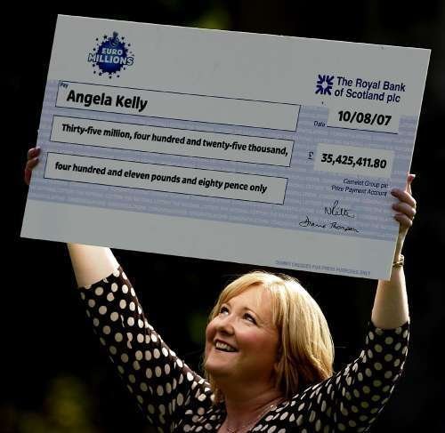 2007�~�A���ڬw�ʸU���Y���m���̤j���^��Ĺ�aAngela Kelly�A�@��3540�U�^��C